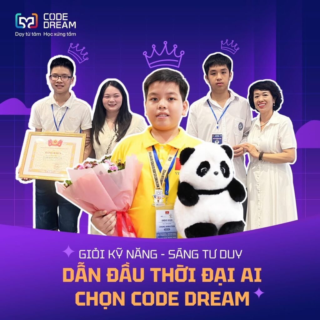 Trung tâm dạy lập trình cho trẻ em uy tín nhất hiện nay 