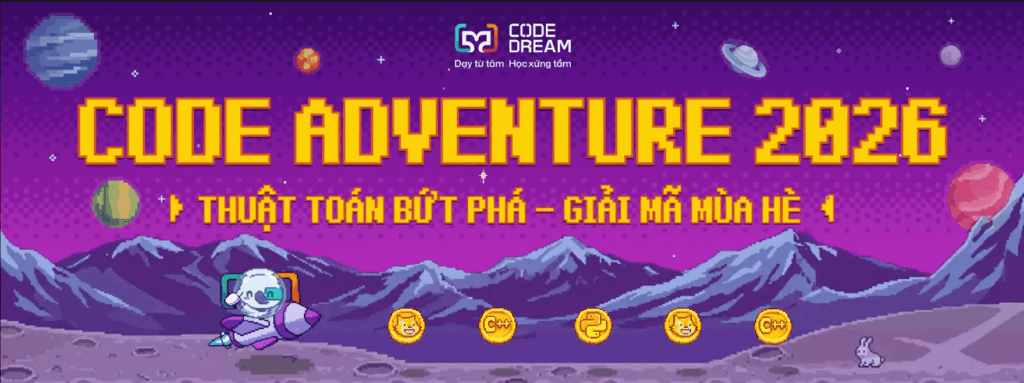 Trại hè lập trình Code Adventure 2026 có gì nổi bật?
