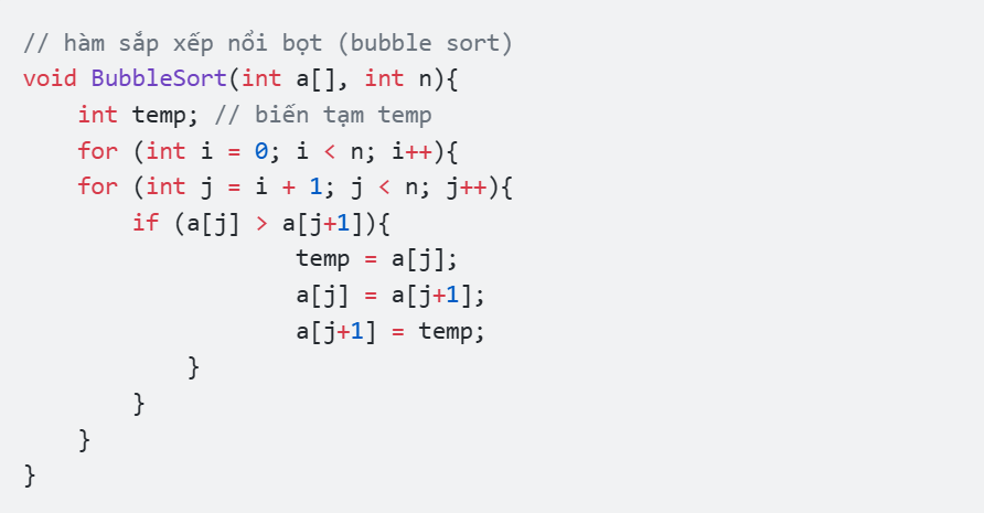 Thuật toán C++ tham khảo 