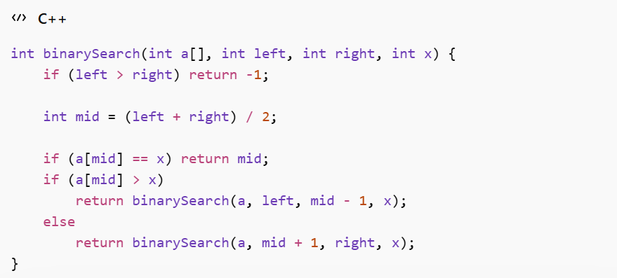 Tìm kiếm nhị phân (Binary Search)