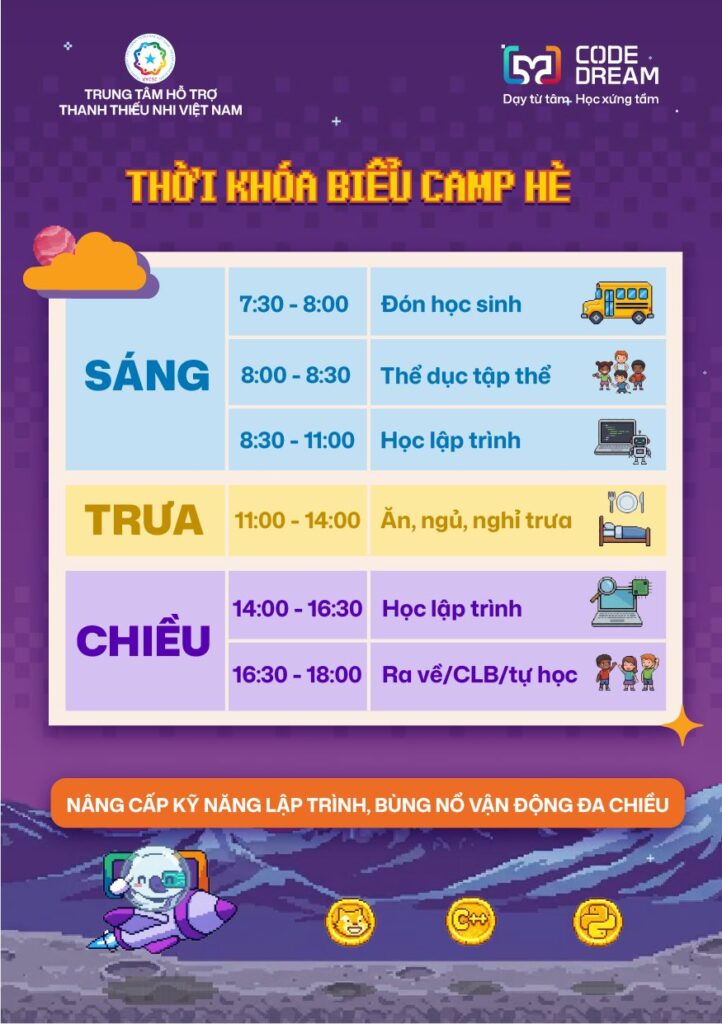 Trại hè lập trình CODE ADVENTURE 2026 
